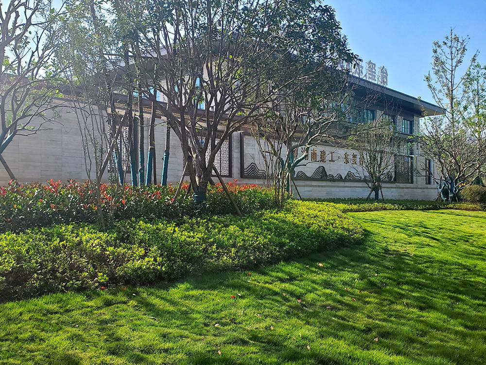 湖南建工?東璽臺(tái)展示區(qū)園林景觀(guān)施工
